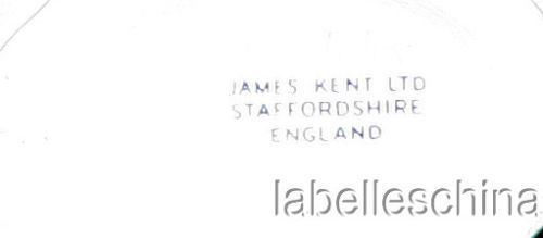 James Kent Old Foley Chinese Rose Mini Open Sugar Bowl slight rock