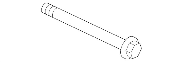 Genuine Ford Lower Trans Mount Bolt W713156-S439