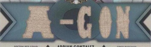 2012 Topps Triple Threads - Adrian Gonzalez #TTR-62
