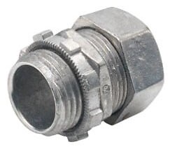 Bridgeport Fittings 253-DC2, EMT Connector, 1 1/4In Comp. Conn., 1 PC