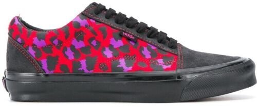 Vans Stray Rats Old Skool NS OG LX Red Cheetah Size US Mens