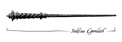 Salazar Slytherin Wand 14", Isolt Sayre, Harry Potter Wizarding World Ilvermorny