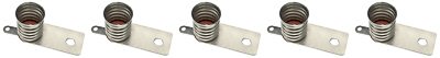 E10 Screw Lamp Holder Bulb Socket with Mounting Bracket (Pack of 5)