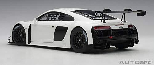 Audi R8 FIA GT GT3 Plain Color Version White 1/18 Model Car By Autoart 81602 - Picture 2 of 10