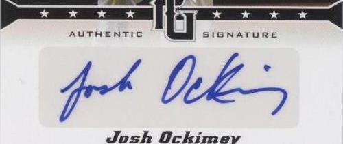 2013 Leaf Perfect Game Showcase - Josh Ockimey #A-JO1