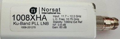 Norsat 1008XHAN Ku-Band PLL LNB, External Reference, N-type