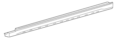 Mercedes Benz Genuine A 220 2019-2022 Right Rocker Molding OE 
