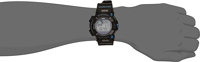 Pre-owned Casio G-shock Gwf-d1000b-1jf Frogman Radio Solar Multiband 6 Men's Watch Japan