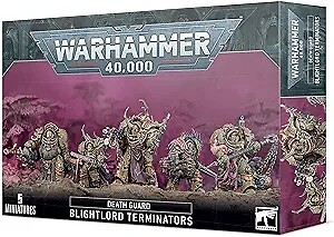 ТЕРМИНАТОРЫ Warhammer 40k DEATH GUARD BLIGHTLORD GWS 43-51