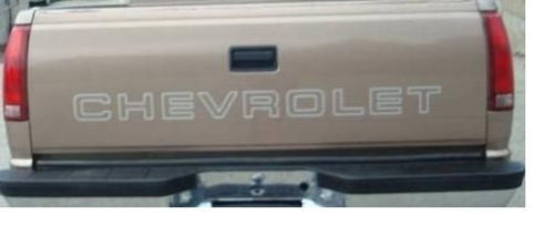 Chevrolet Fleet Side Or Stepside Bed Tailgate Decal 88-2000 Style