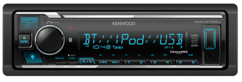 Kenwood KMM-BT332U Digital Media Receiver Head Unit Car Stereo w/ Amazon Alexa