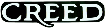 Sticker - Creed Black Logo Rock Music Band Scott Stapp HUGE Large Decal New 8891
