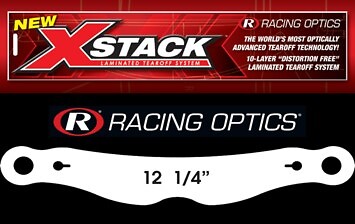 Racing Optics 10211C - 2 mil Laminated Tearoffs XStack™ 10 (Clear) - Bell Vador, RaceQuip Vesta 15 Racing Optics 10211C - 2 mil Laminated Tearoffs XStack™ 10 (Clear) - Bell Vador, RaceQuip Vesta 15