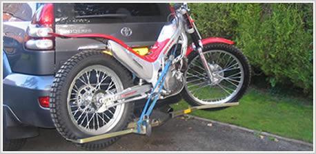 towbar dirt bike rack