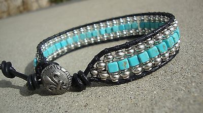 miumiu ブレスレットNAPPA INTRECCIO Miu Miu Bracelet Leather NAPPA INTRECCIO Beads Blue | eBay