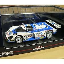 EBBRO 1/43 Minolta Tom's Toyota 88C Le Mans 1988 # 36