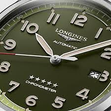 Pre-owned Longines Spirit Green Dial 42mm L3.811.4.03.2