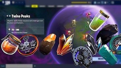 fortnite save the world xbox one and pc twine peaks dropp off - fortnite save the world twine peaks