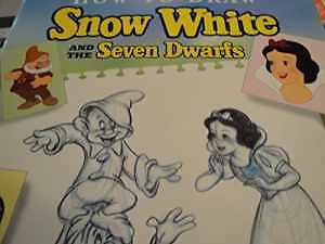 Disney's How to Draw Snow White and - Paperback, by Foster Walter - Acceptable