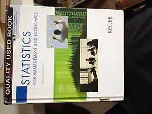 Statistics for Management and Economics - Hardcover, by Keller Gerald - Good z