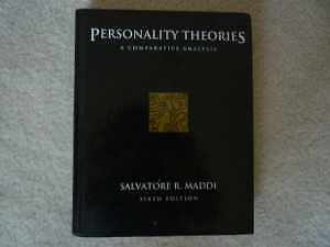 Personality Theories: A - Hardcover, by Maddi Salvatore R. - Acceptable