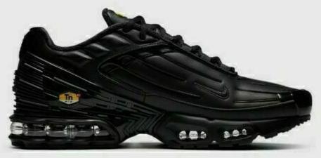 Nike Air Max Plus 3 Leather Triple Black for Sale Nike Air Max Plus 3 Leather Triple Black for Sale