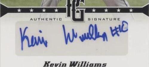 2013 Leaf Perfect Game Showcase - Kevin Williams #A-KW2