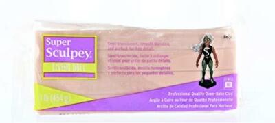 Sculpey Super Living Doll Clay, 1-Pound, Beige