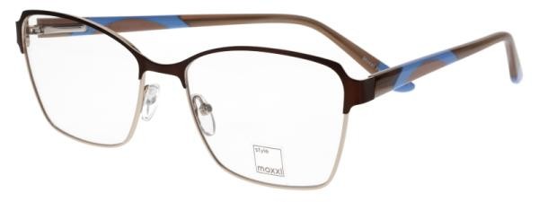 Lunettes pour femmes Moxxi 31662 359 métal marron papillon