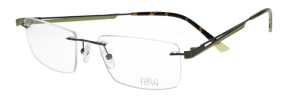 Visibilia Titan 33478 321 Herren Brille Metall Oval SchwarzGelb