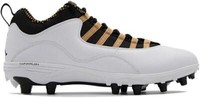 Jordan 10 TD Low White Metallic Gold