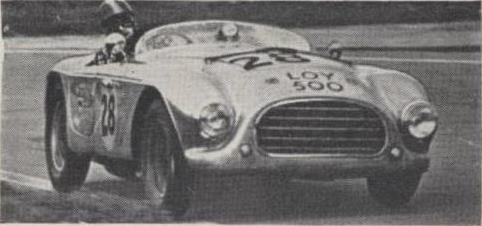 1954 Kane Modern Racing Cards - Cliff Davis #25