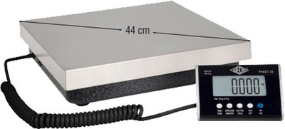 WEDO Elektronische Paketwaage Paket 50, Tragkraft: 50 kg (62077502)