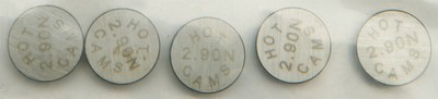 Hot Cams 9.48mm Valve Shim 2.90mm #5PK948290