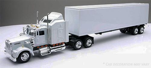 Camion Kenworth K100 Aerodyne 1976 – Miniature 1/18 ROAD KINGS (RK180144) Métal Bleu