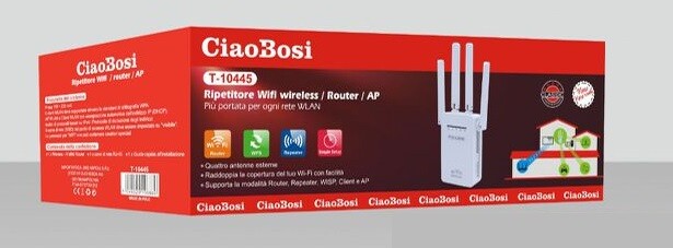 Wireless T-10445 WIFI Router WI-FI Ripetitore Booster Extender linq