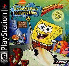 Spongebob Squarepants Supersponge - Playstation PS1 TESTED