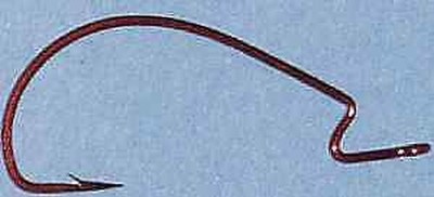 Mustad 38105R #5/0 5Ct Ultra Schloss Rot Wurm Haken