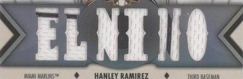 2012 Topps Triple Threads - Hanley Ramirez #TTR-85