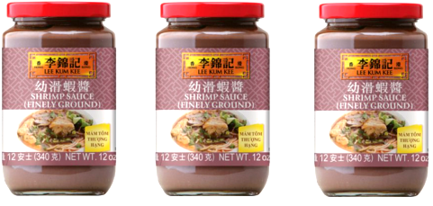 Lee Kum Kee Shrimp Sauce ( Finely Ground ) 12 oz ( Pack of 3 )