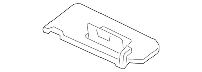 Genuine Mitsubishi Sun-Visor Left-Hand 7620B505XA