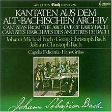 Kantaten aus dem Alt-Bachischen Archiv von Gruess | CD | Zustand sehr gut