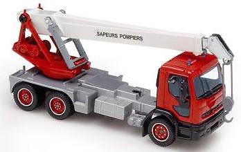 SOL3178 Camion de pompier RENAULT Premium équipé d''une grue