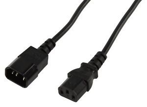 IEC/Kettle Female to Female Computer Power Cables and Connectors