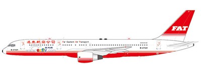 JCEW4752004 1/400 FAR EASTERN AIR TRANSPORT BOEING 757-200 EZFLY REG: B-27021