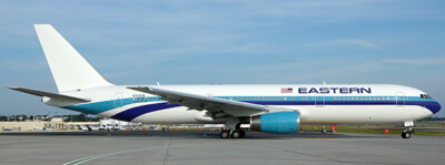 JC4236 1/400 Oriental Aire Líneas Boeing 767-300 Er Reg : N703KW con Antenna
