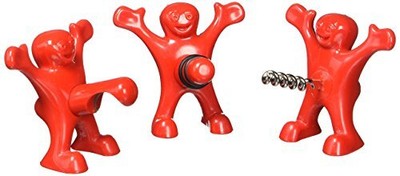 Bottle Stopper Corkscrew and Bottle Opener Set of 3