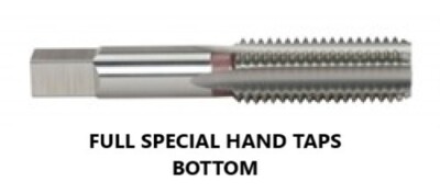 1-7/16-16 x GH11 BOTTOM FULL SPECIAL HAND TAPS ITEM NO. 2353-094(FT)