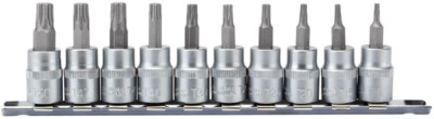 Draper 3/8'' Sq. Dr. Draper TX STAR Plus Socket Bit Set (10 Piece) 16339