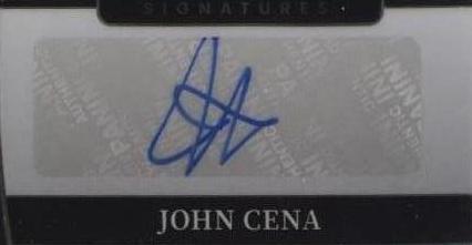 2022 Panini Select WWE - John Cena #LS-JCN